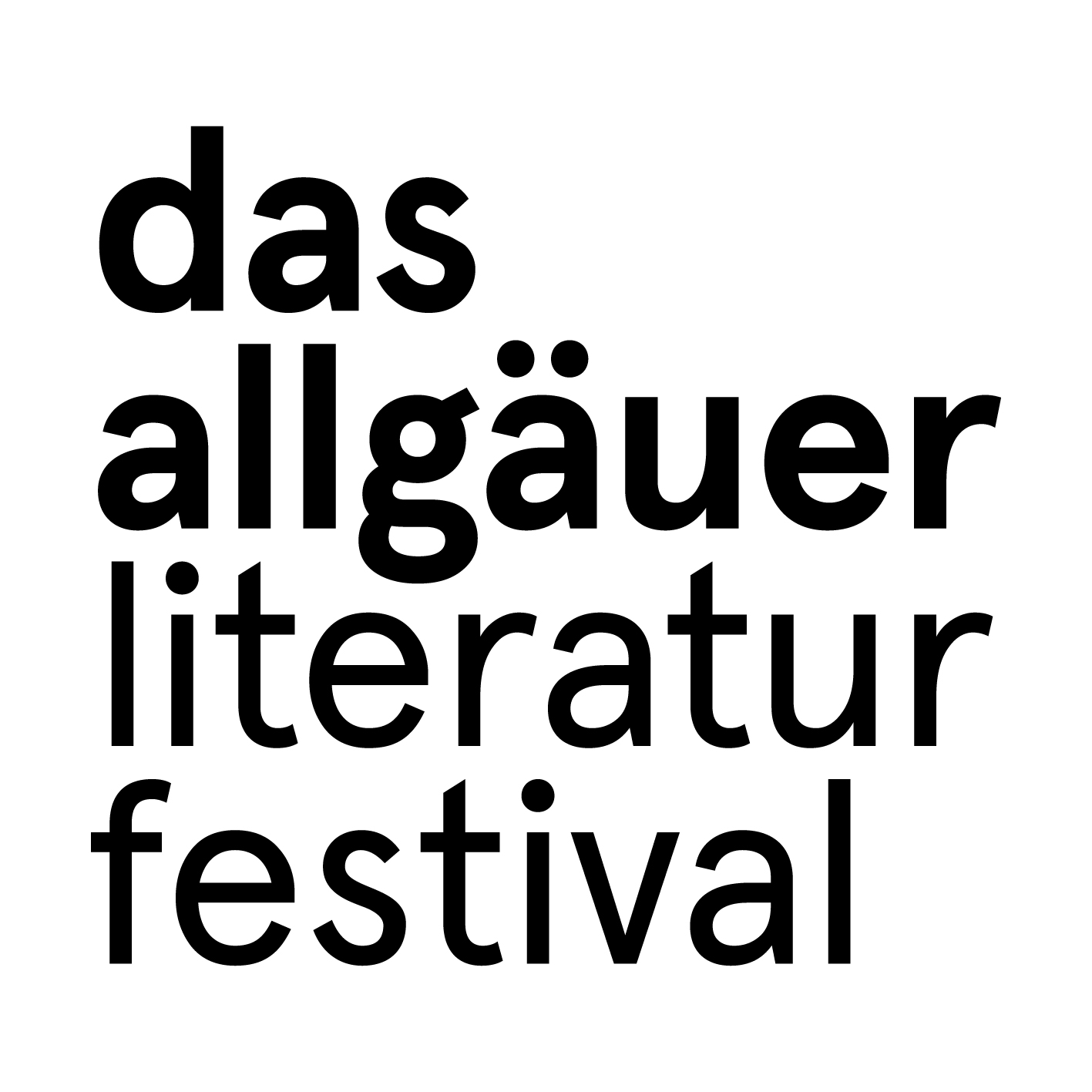 Das Allgäuer Literaturfestival - Logo