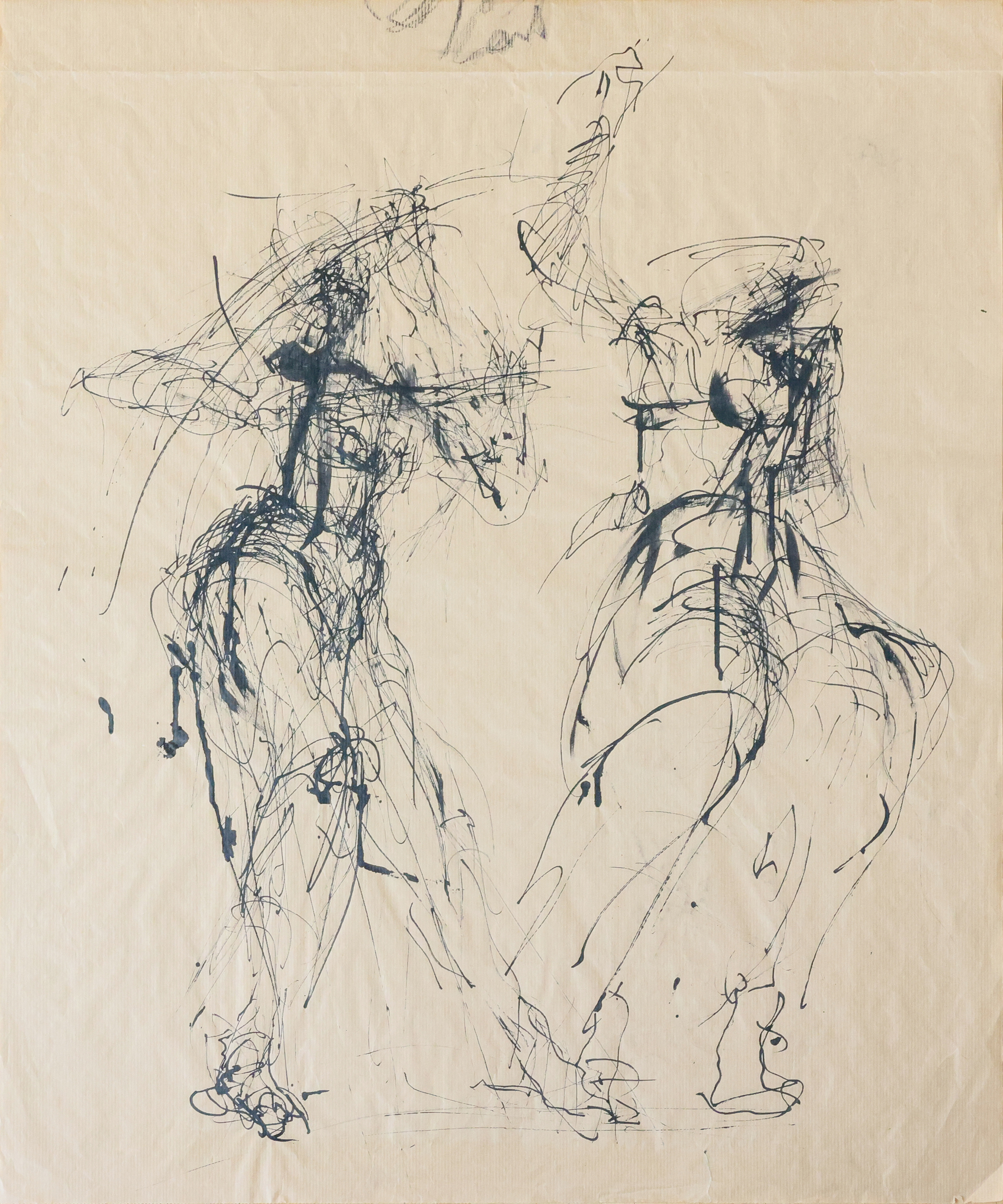 Sonntagsführung durch die Kunstausstellung „Peter Junghanß. Zeichnungen 1984–2024“ am 12.05.2024