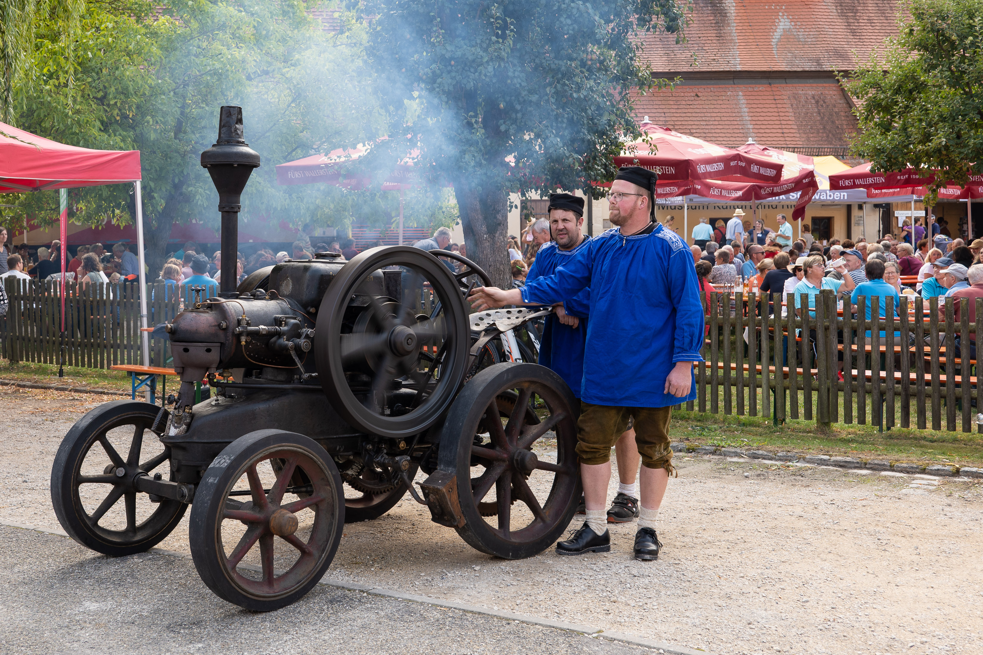 Lanz-Bulldog des Vereins KulturLand Ries (Baujahr 1921) - Foto: Matthias Meyer, Museum KulturLand Ries