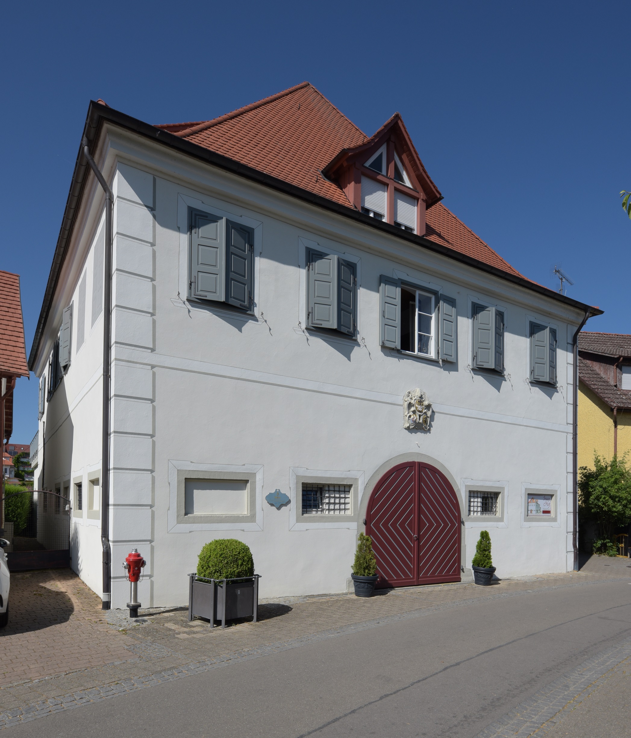 Irseer Hof in Hagnau, Ansicht von Südwesten; Foto: Gerald Dobler.