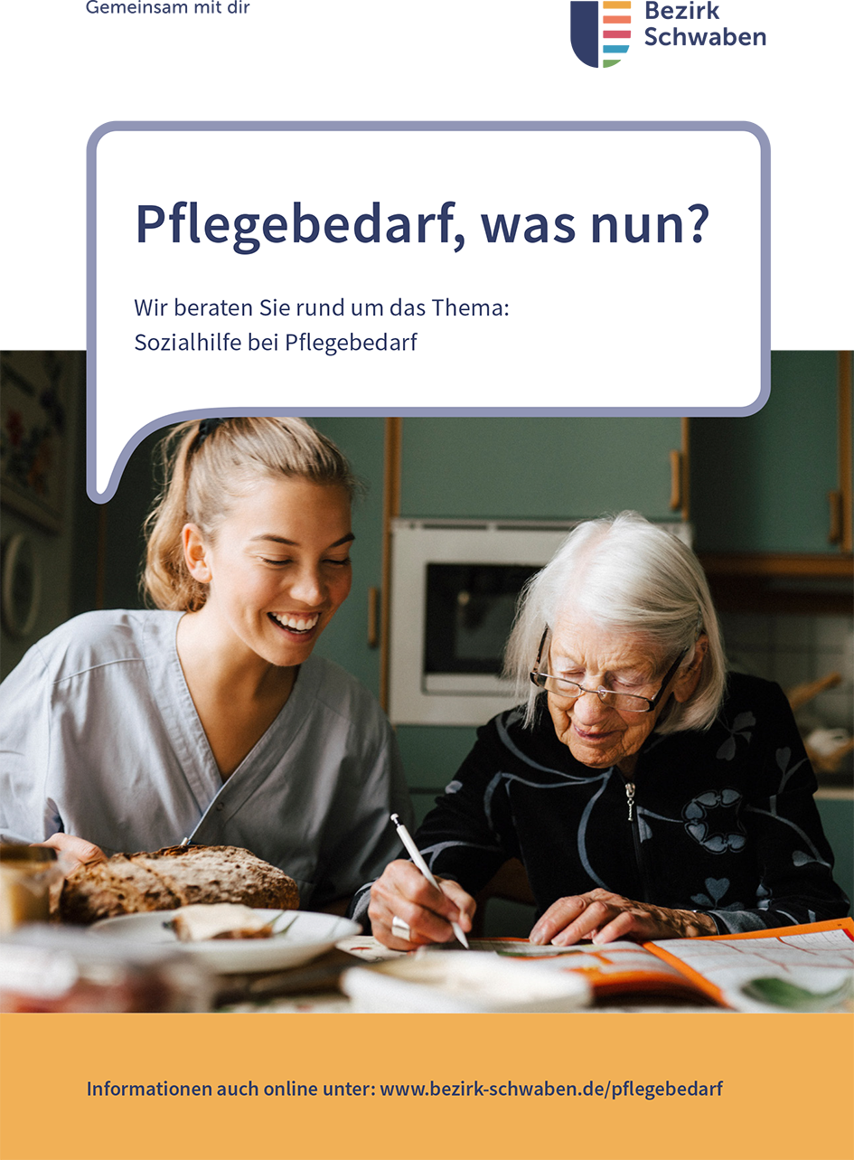 Broschüre Pflegebedarf, was nun? (PDF öffnet in neuem Fenster)