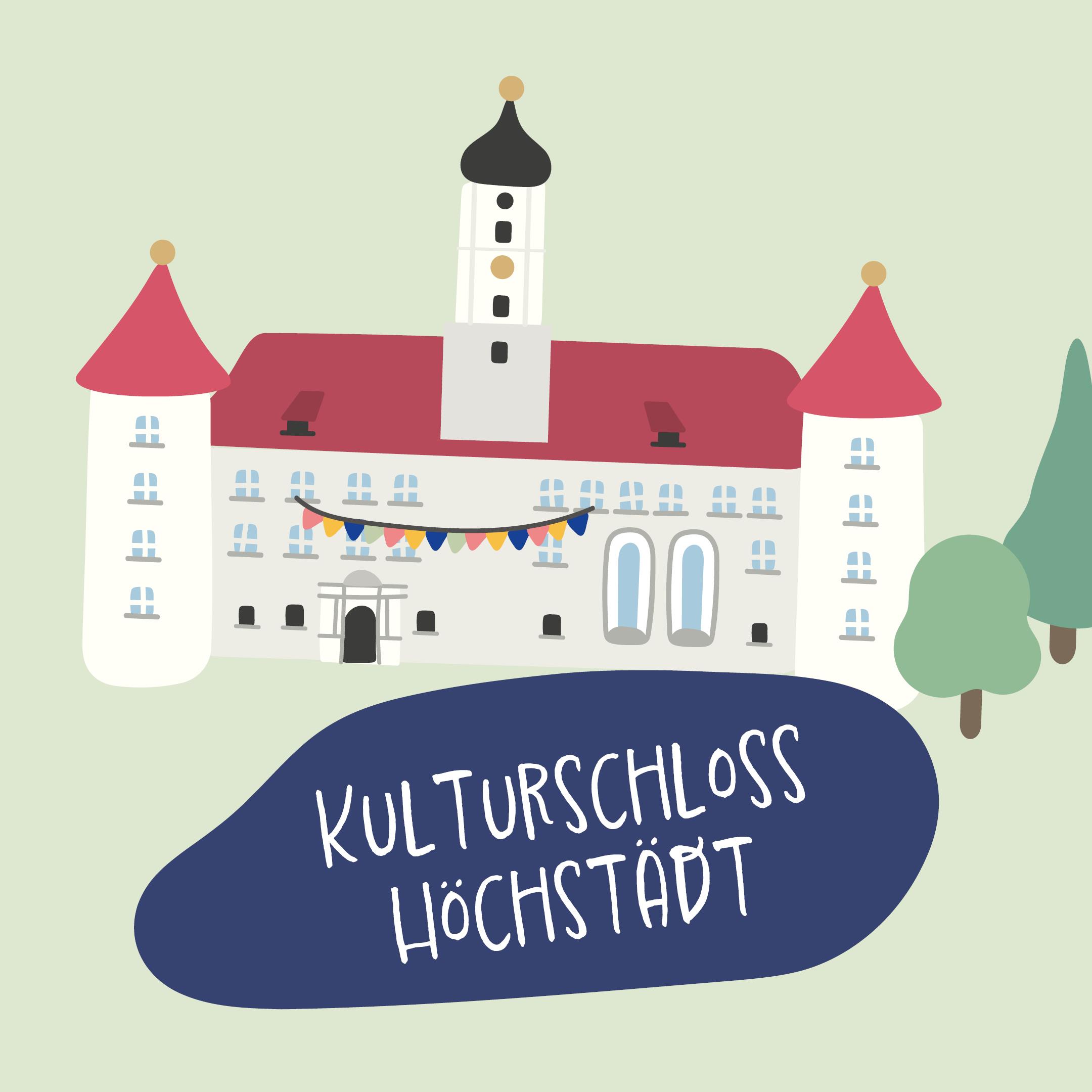 Hallo Bezirk im Kulturschloss Höchstädt