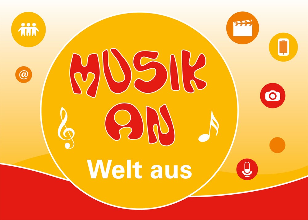 Postkarten mit Musik drauf gibt es zum Mitnehmen am Stand von Bezirk Schwaben und Bezirksjugendring Schwaben bei der afa 2017 in Halle 1 (Messegelände Augsburg).
