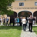 Das Eingangsportal der schwäbischen Volkskundemuseums Oberschönenfeld