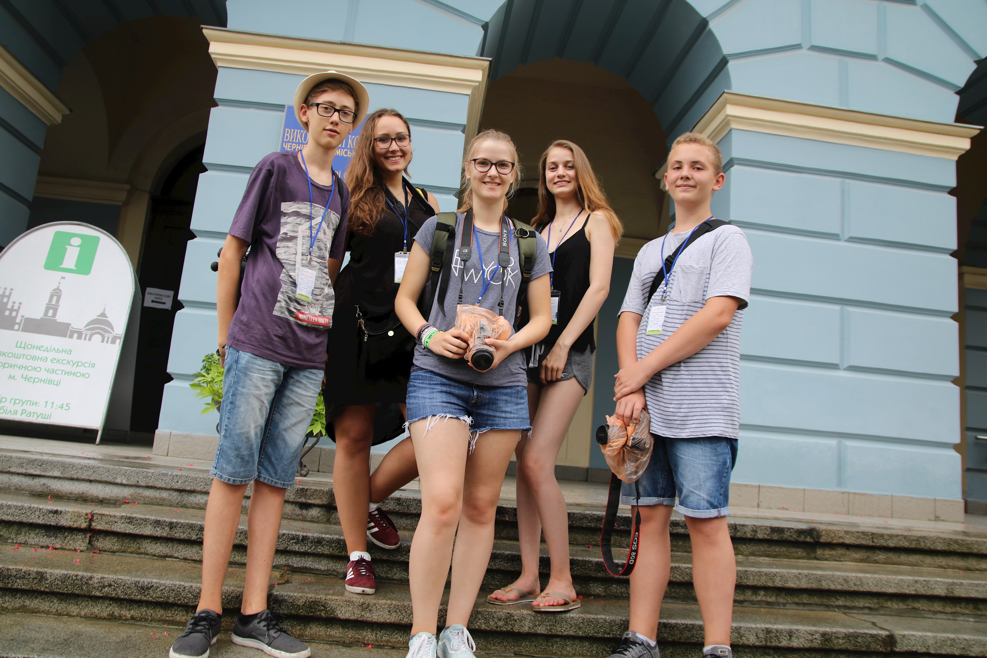 Jugendbegegnung Vier Regionen für Europa 2017 in Czernowitz