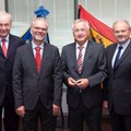 Neuer Regierungspräsident Erwin Lohner zum Antrittsbesuch beim Bezirk Schwaben