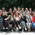 Die 15 glücklichen Logopädinnen des Examensjahrganges 2018 an der Augsburger Logopädieschule