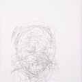 MenschlLinien; 2015; 42x60cm, Grafik (Tusche, Transparentpapier) von Kirsten Zeitz