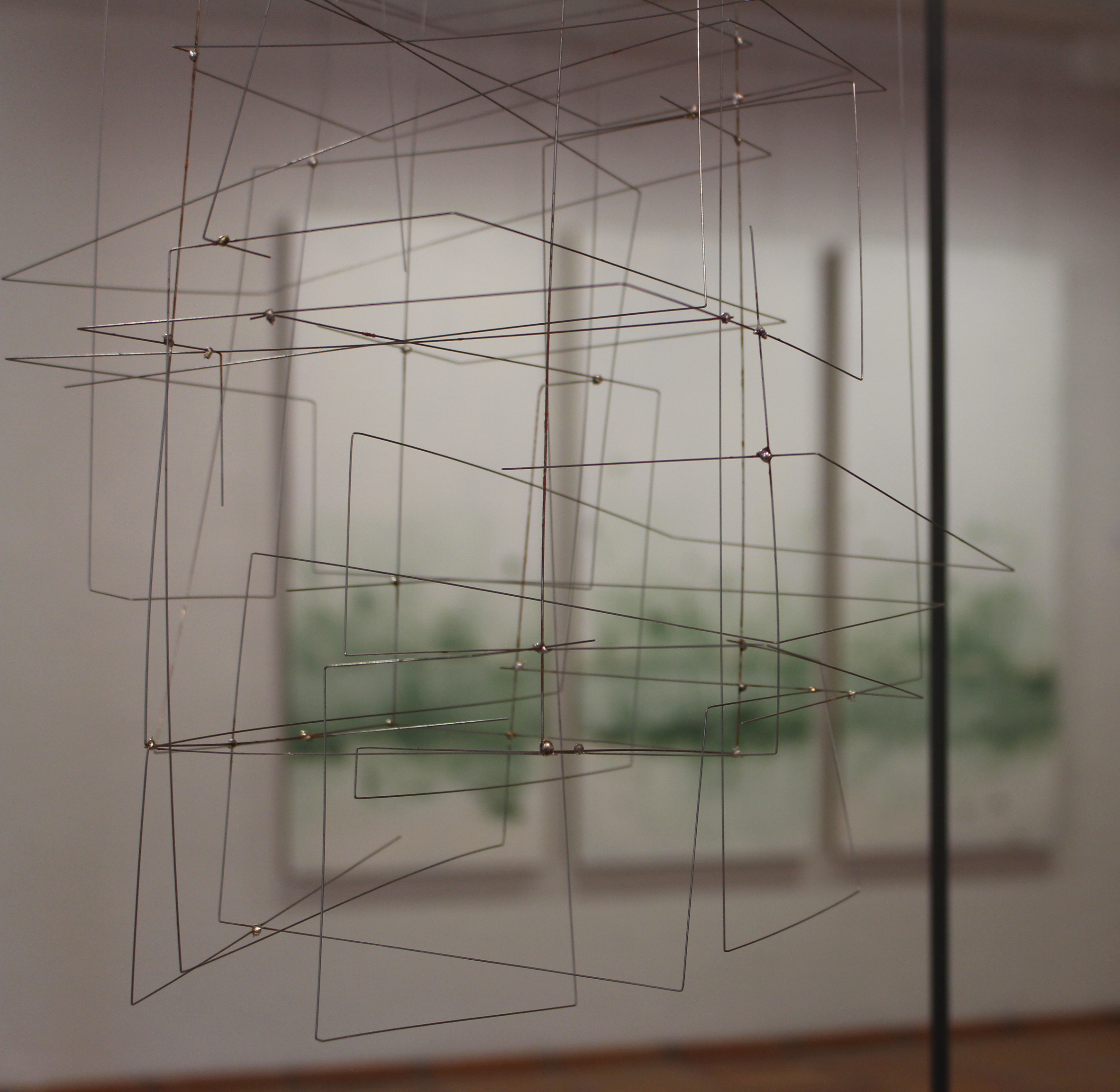 Führung durch „Material, Struktur, Licht – Arbeiten von Udo Rutschmann“ im Museum Oberschönenfeld