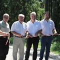 Vorbildliches Projekt für Waldnutzung und Naturschutz am Höllweg eröffnet.