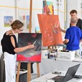 Kunstsommer in der Schwabenakademie Irsee - Malereiklasse