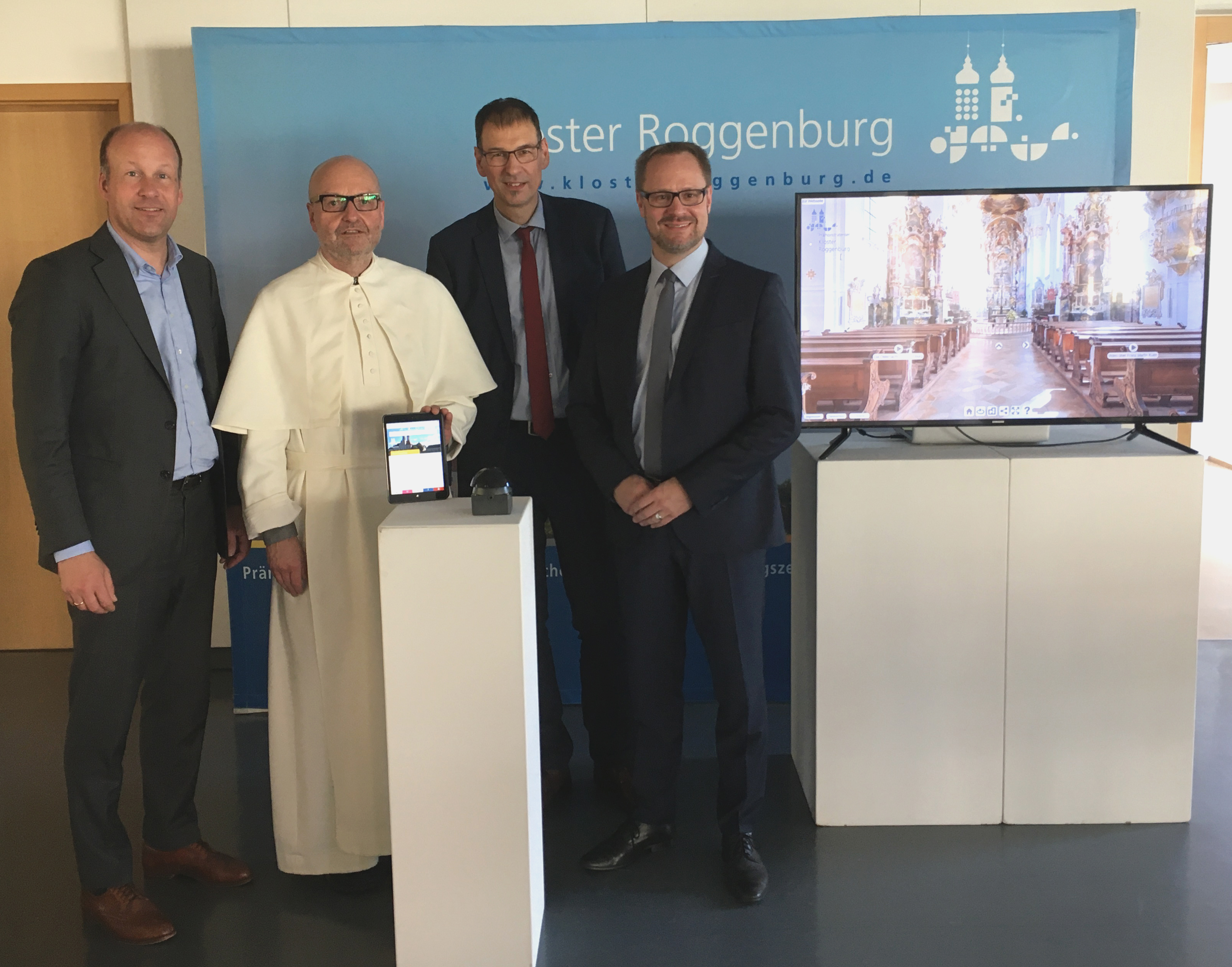 Neue 360 Grad -Tour durchs Kloster Roggenburg