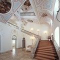Barockes Haupttreppenhauses im Kloster Irsee