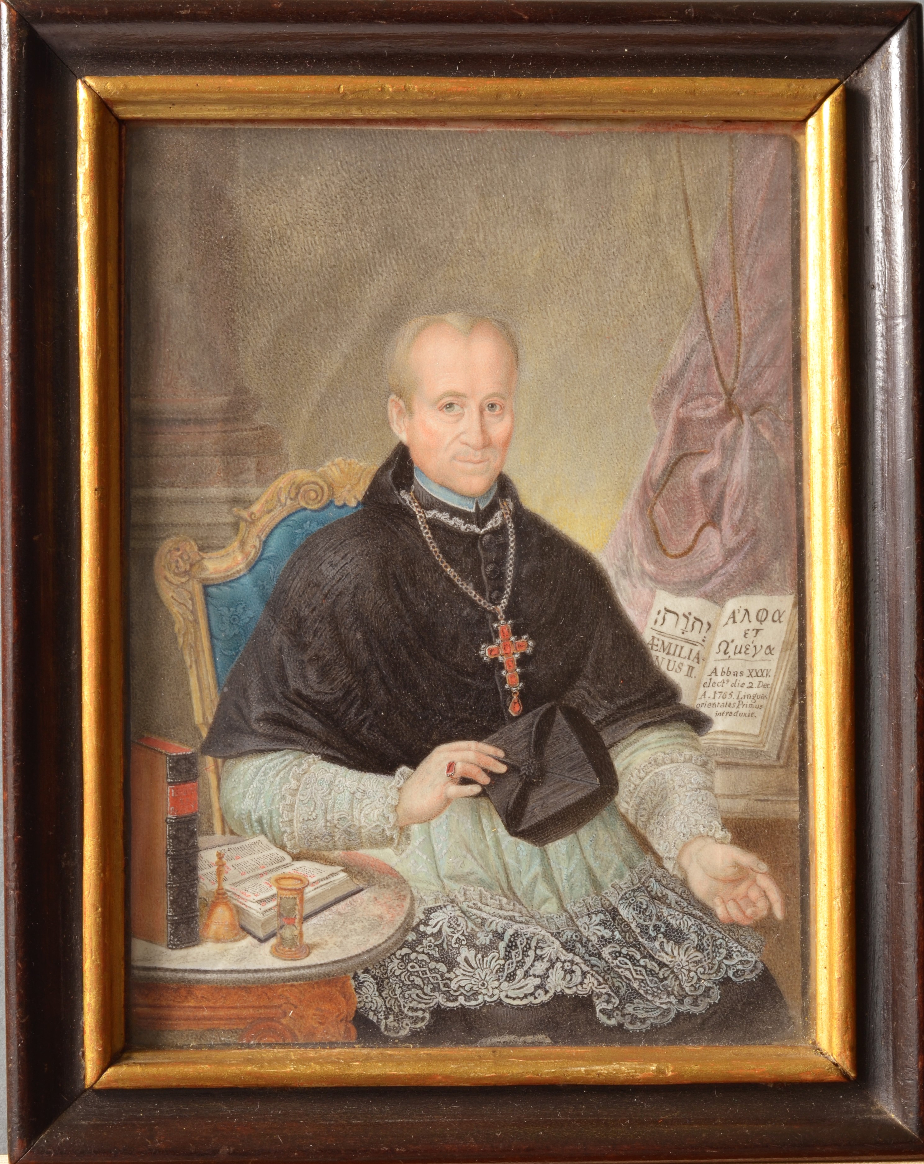 Kloster Irsee im Glück: Porträt von Abt Ämilian Mock kehrt nach über zwei Jahrhunderten heim 