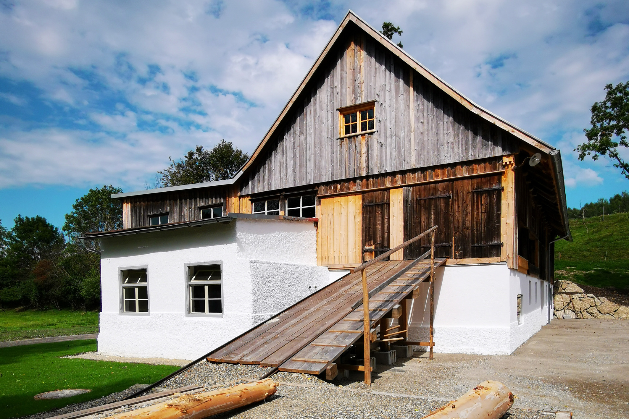 Geschichte live: Fast 200 Jahre alte Säge neu im Bauernhofmuseum - Jetzt eine weitere Attraktion für Besucher geöffnet