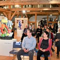 Gäste der Kunstpreisverleihung 2021 in der Schwäbischen Galerie